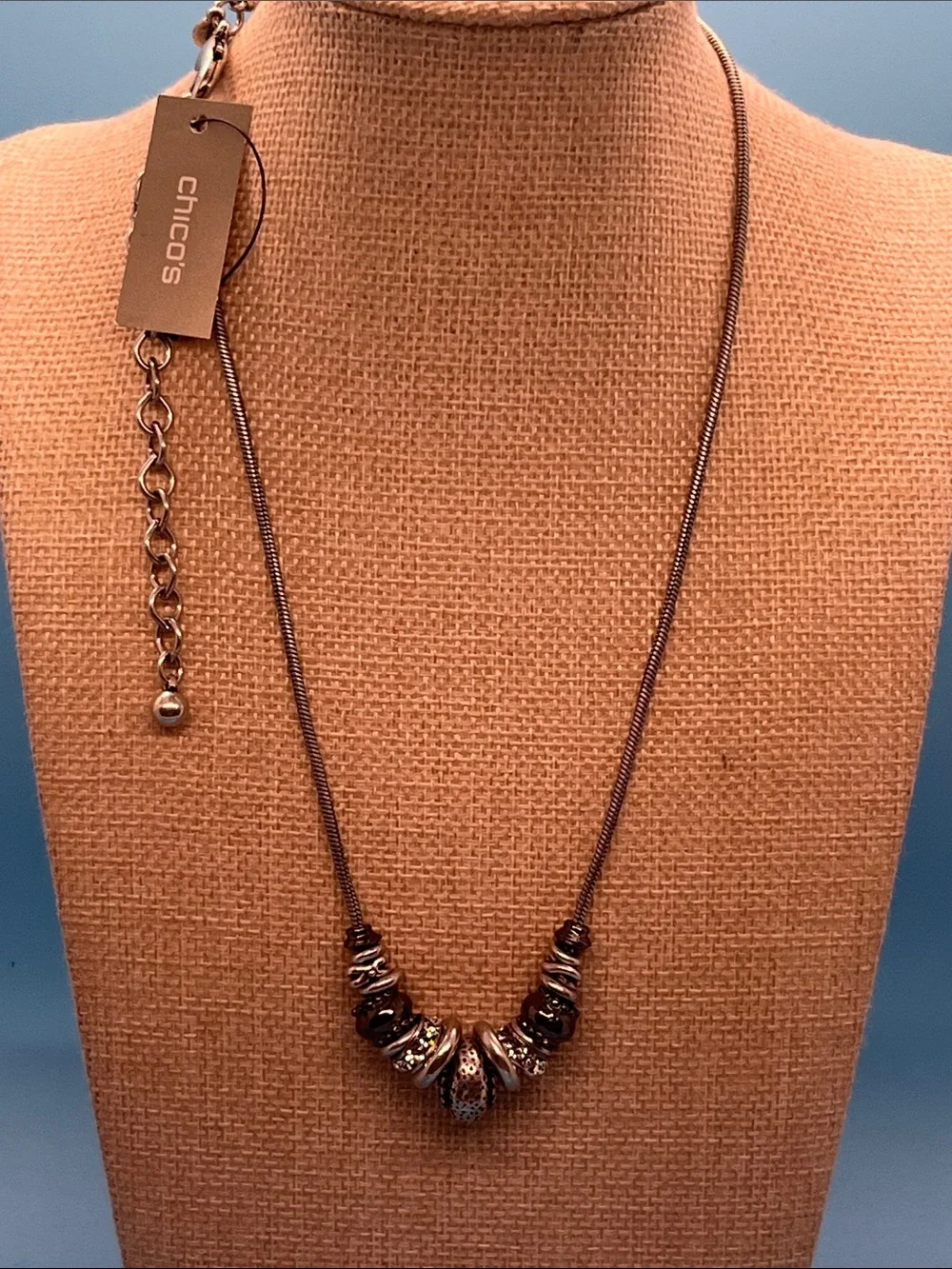 #0019. Chico's Bead Statement Necklace